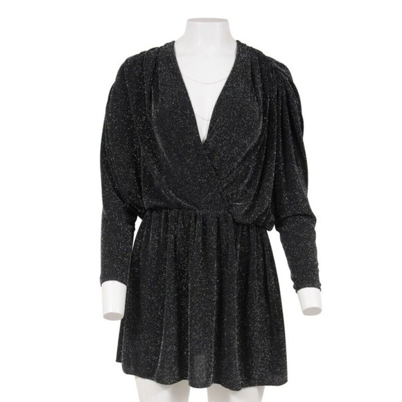 knee length dresses for ladies IRO Justify Sequin Mini Dress in Grey – Order Of Style main image 1